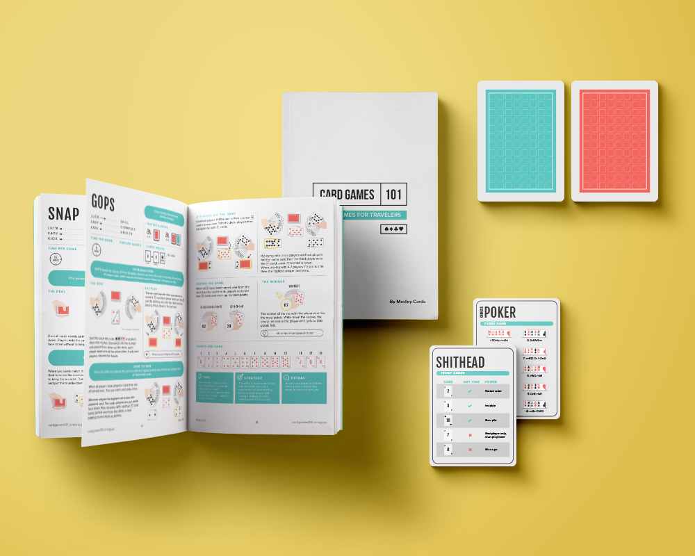 Buy the Card Game Book Card Game Book Card Games For Travellers